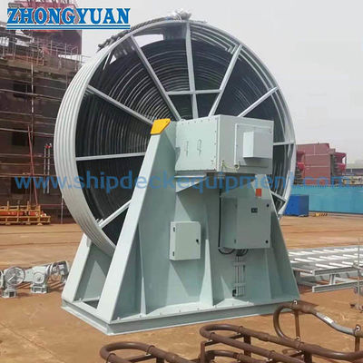 Sistema de bobina de cabo de energia terrestre de baixa tensão para ligação à costa do navio