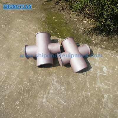 150×350 mm tubos de aço soldados Bits cruzados JIS F 2804-1976 para amarre de navio