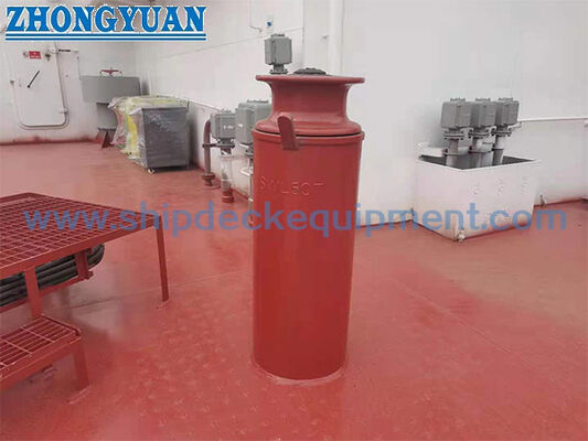Guia de Cabo Cilíndrico com Pedestal | DIN 81907:1997 Forma A, 10–320 kN