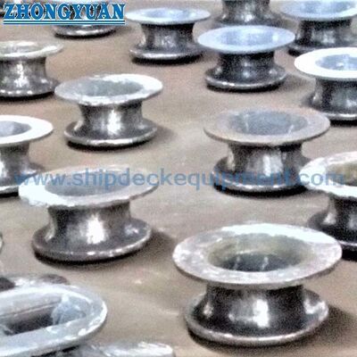 Aço de moldação 6" 8" 10" navio de Marine Button Chock ASTM A27-70-36 que amarra o equipamento