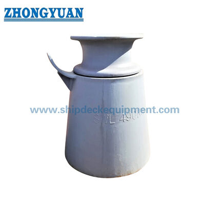 ISO 13776 Deck Stand Pedestal Roller Fairlead -- Guia de corda de rolo único para atracamento e reboque de navios