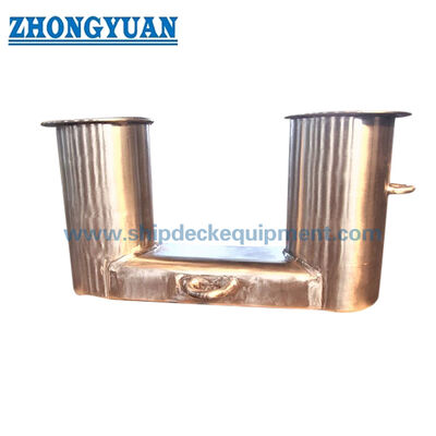 DIN 82607 aço inoxidável bollarda de dois pedaços