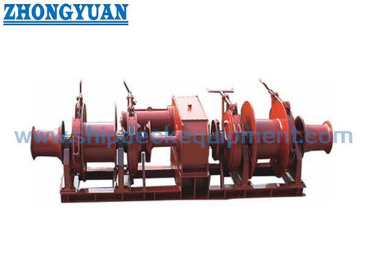 12.5 ‰ 114mm Anchor Elétrico Windlass com Duplo Tambor e cabeça de curvatura