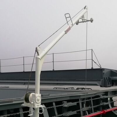 0.2-0.8T Guincho Móvel para Lixeiras em Porões de Carga de Navios Graneleiros