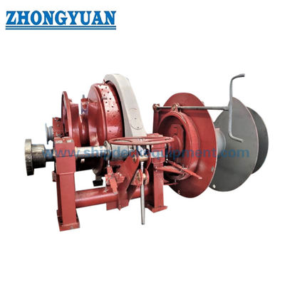 Windlass e guincho a motor elétrico com um único cigana, um único tambor e um único fim de curvatura