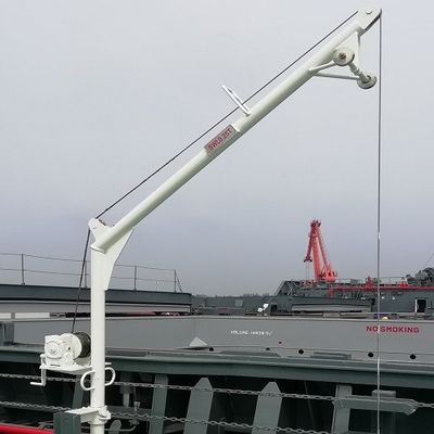 Turco de lixo móvel de 0,2–0,8T | Equipamento de elevação de porão de carga no convés do navio