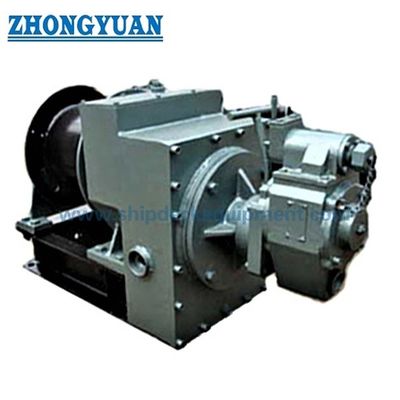 Guincho de escada de alojamento marítimo padrão ISO 7364, a motor pneumático