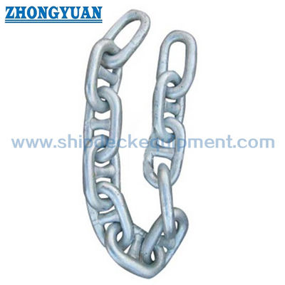 Corrente de ancoragem de elo de pino galvanizado Corrente de ancoragem