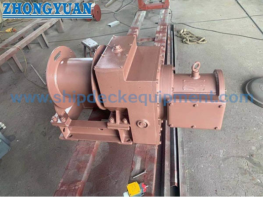 De equipamento movido a motor elétrico da plataforma de ISO7364 10/16 Kn Marine Accommodation Ladder Winch Ship