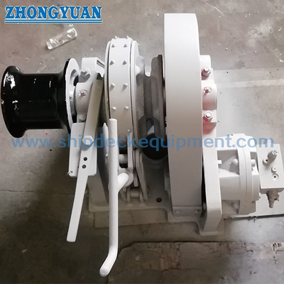 Velocidade de lancha hidráulica de barco com single gypsy single warping equipamento de convés de bordo