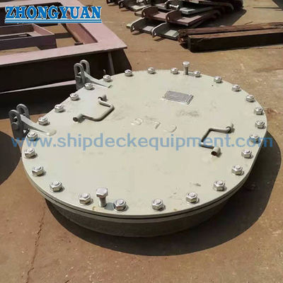 Tipo de JIS F 2304 uma câmara de visita oval aumentada Marine Outfitting do multi parafuso