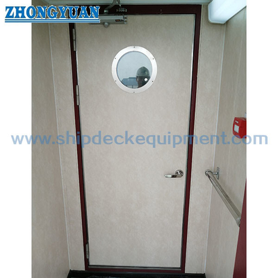 Prova de fogo A60 que desliza a porta inoxidável Marine Outfitting da acomodação