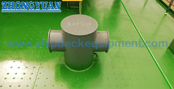 A tubulação fabricada placa do ISO 13797 soldou a amarração rebocando postes de amarração cruciformes envia o reboco do equipamento