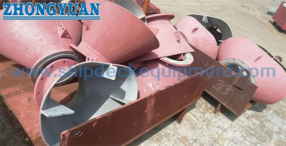 Tipo de JIS F 3020-1985 um tipo redondo sução Marine Pipe Fittings em forma de sino