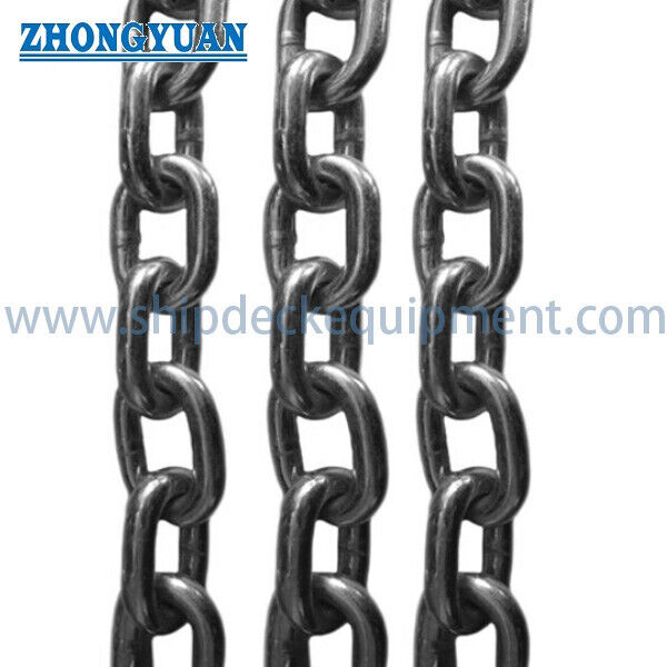 Corrente de Pesca de Elo Curto Grau 80 | Corrente de Arraste de Aço Liga Tratado Termicamente de 7-20 mm