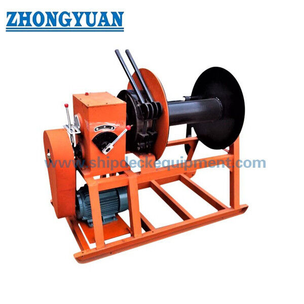 39-48,5 mm Elétrico de aço bobina de corda CB 3048 Tipo B bobina de armazenamento de tambor único para equipamentos de convés do navio
