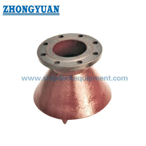 Tipo de JIS F 3020-1985 um tipo redondo sução Marine Pipe Fittings em forma de sino