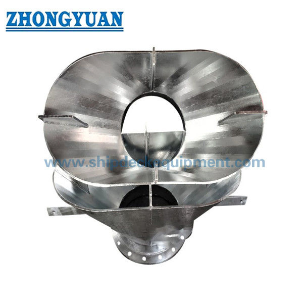 Tipo oval inoxidável sução Marine Pipe Fittings em forma de sino