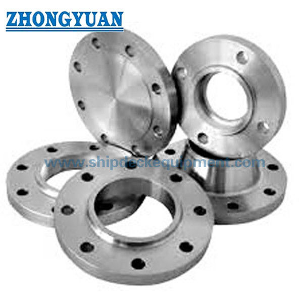 Tipo redondo Marine Flange Marine Pipe Fittings de aço inoxidável