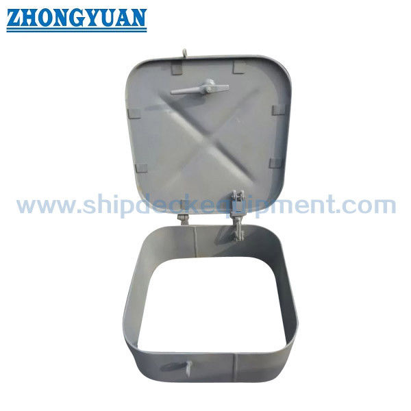 Tipo F de CB/T 3728 nenhuns tampa de aço pequena resistente aos agentes atmosféricos do portal com cão Marine Outfitting