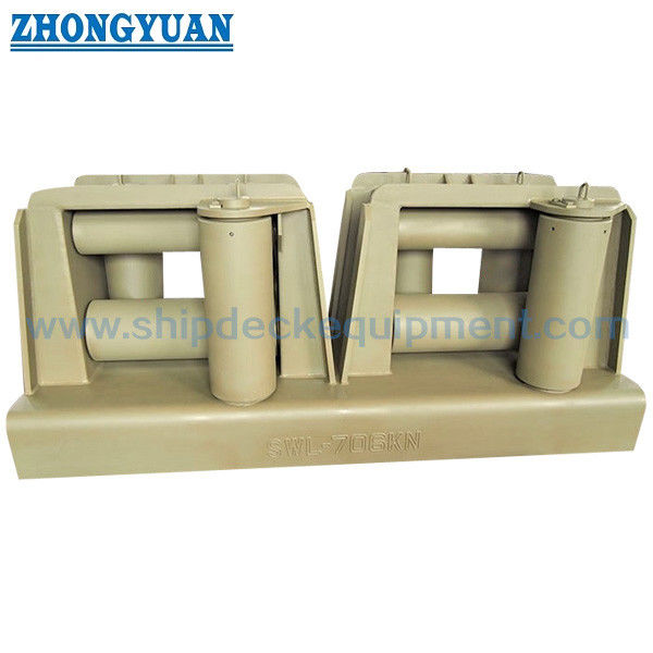 Tipo Fairlead universal do ISO 13733 dos rolos de 5R cinco no equipamento do reboque do navio